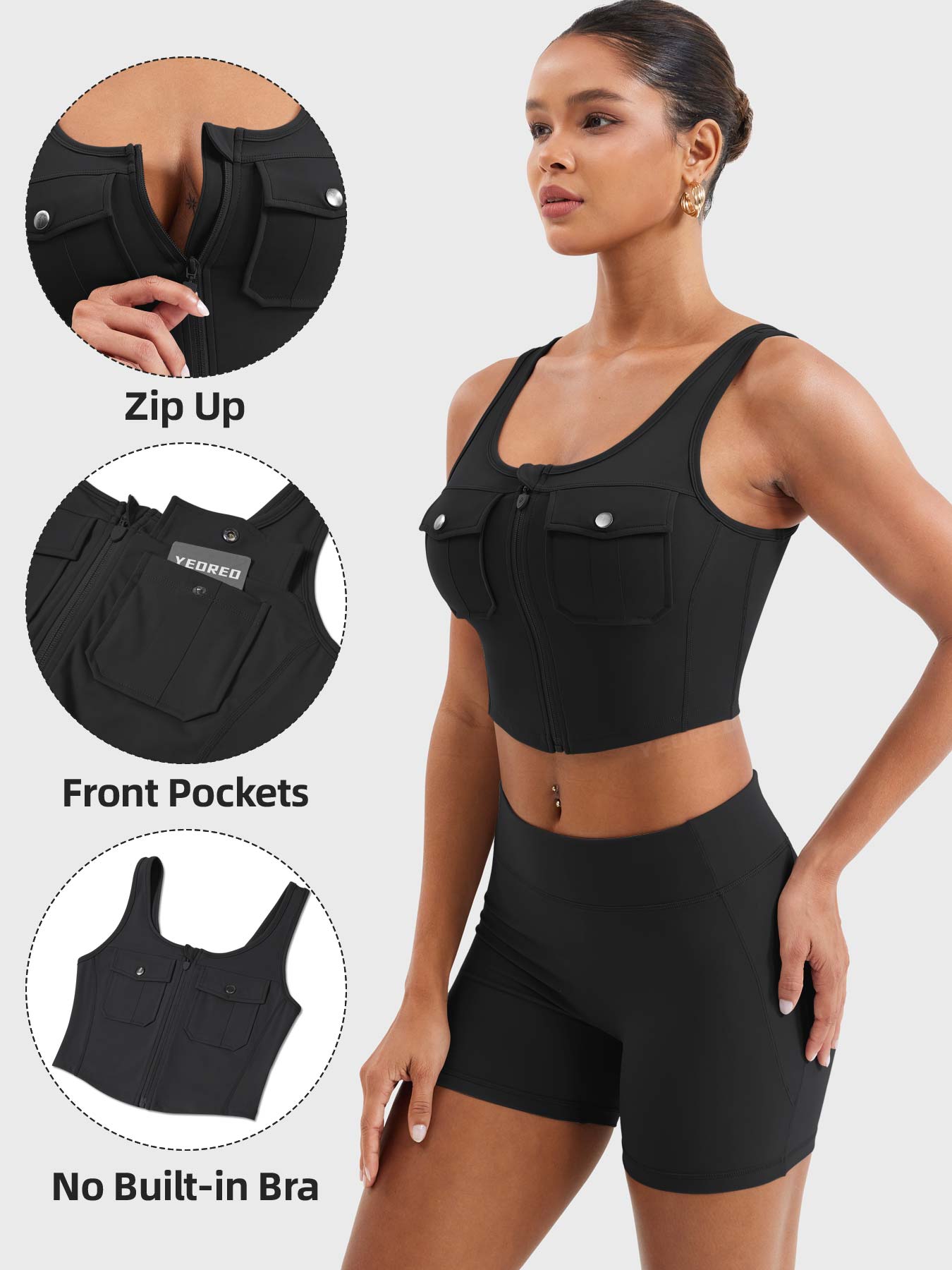 Yeoreo Yvetty CoreFlex Crop Tank