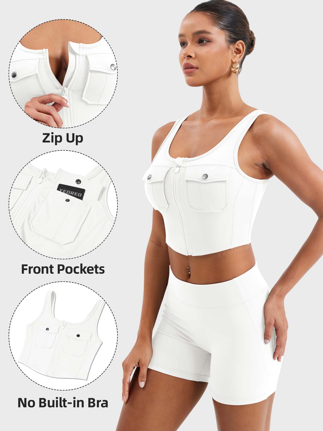 Yeoreo Yvetty CoreFlex Crop Tank