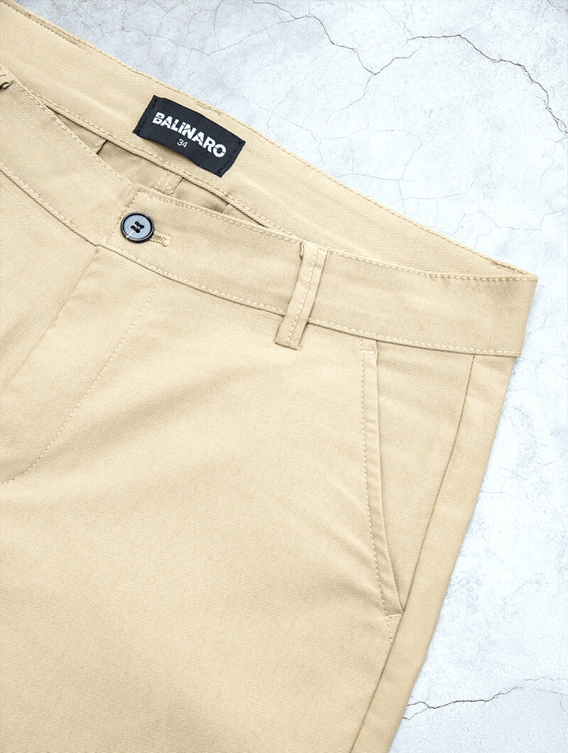 Noa Stretch Pants - Khaki