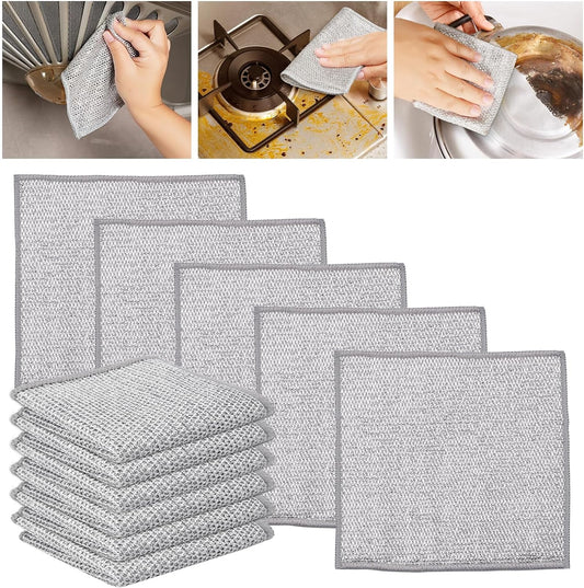 Pack de 5 paños de limpieza de alambre